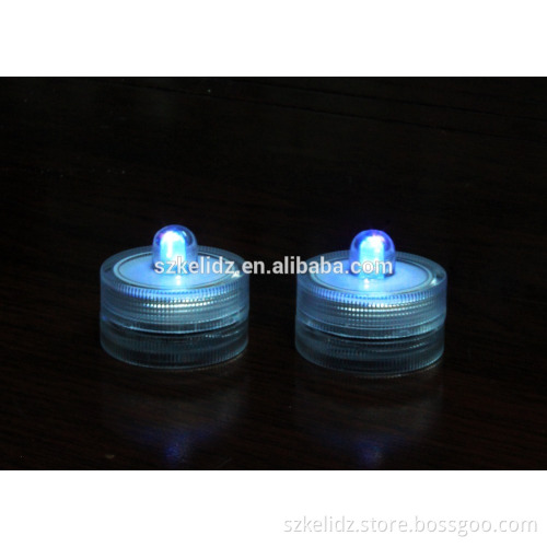 Super bright white submersible led tea lights for party supplies